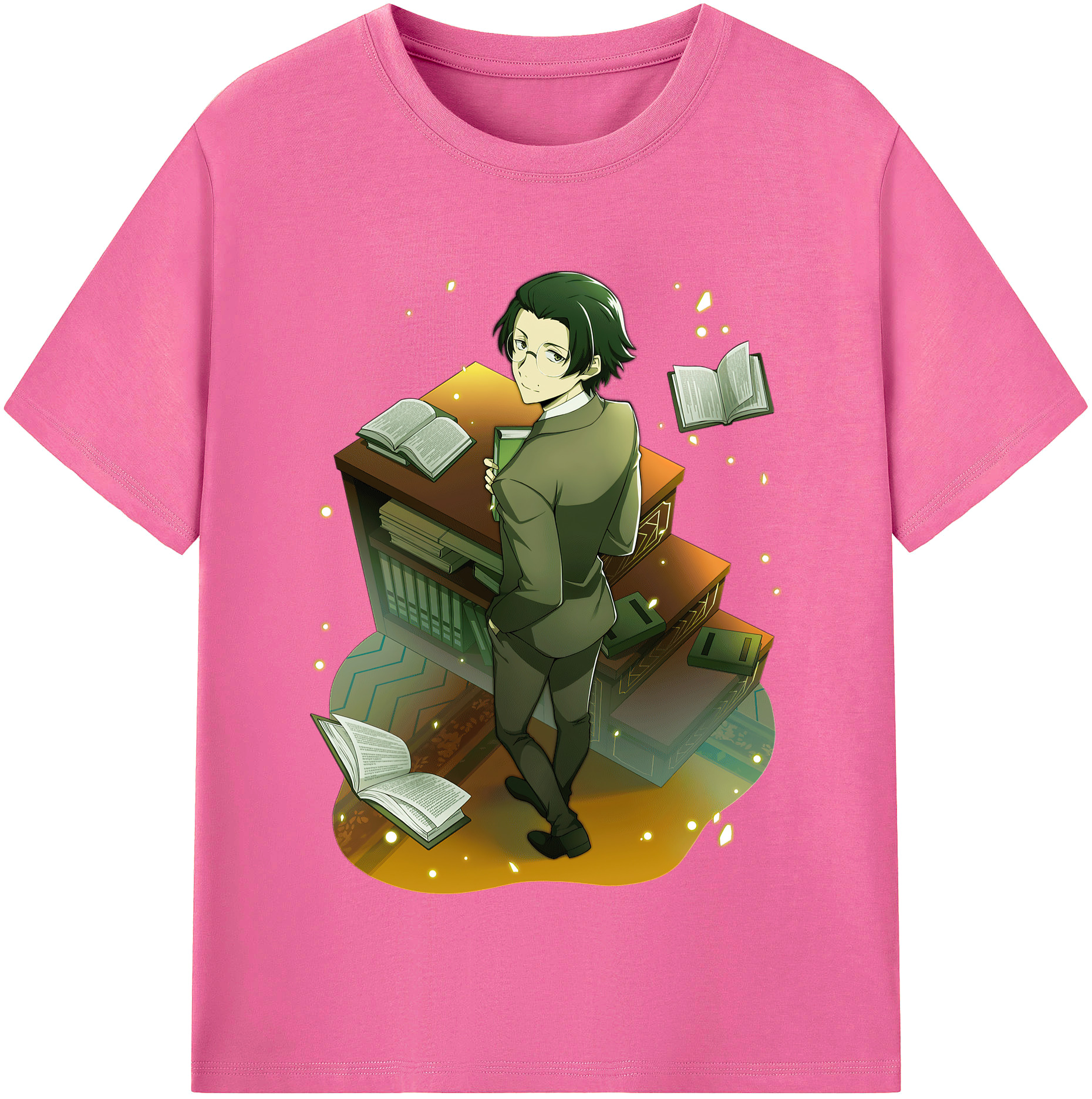 （画像用） 文豪ストレイドッグス Bungo Stray Dogs レディースカジュアルプリントTシャツ（綿100％）